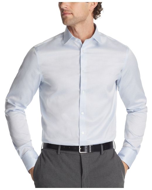 Calvin Klein Regular-Fit Stretch-Cotton Dress Shirt