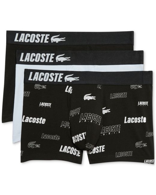 Lacoste Trunk Underwear Pack of 3