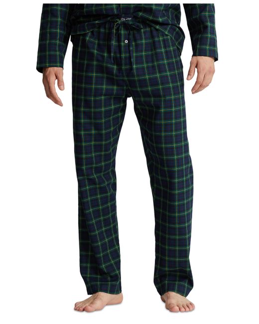 Polo Ralph Lauren Cotton Plaid Flannel Pajama Pants