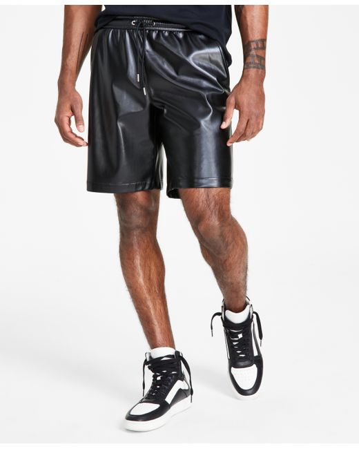 I.N.C. International Concepts Jax Faux Leather 7 Shorts Created for