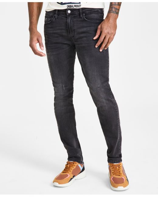 Guess Distressed Slim Tapered Fit Jeans