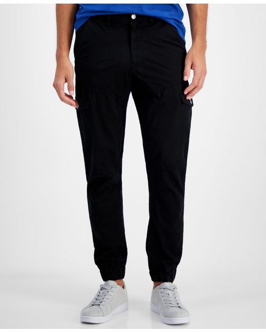 Guess Stretch-Cotton Cargo Joggers