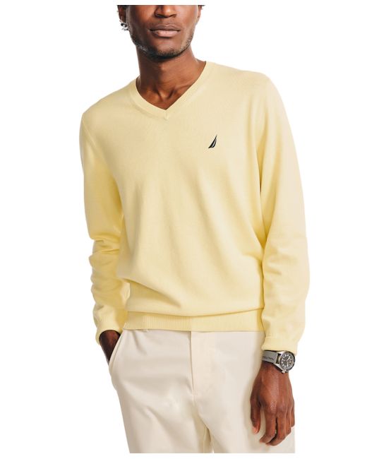 Nautica Navtech Performance Classic-Fit Soft V-Neck Sweater