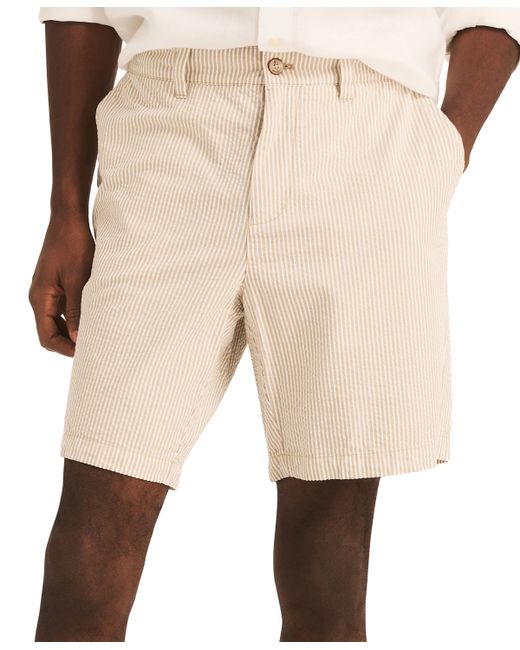 Nautica 8.5 Cotton Seersucker Shorts