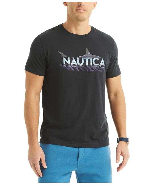 Nautica Shark Week X Crewneck Graphic T-Shirt