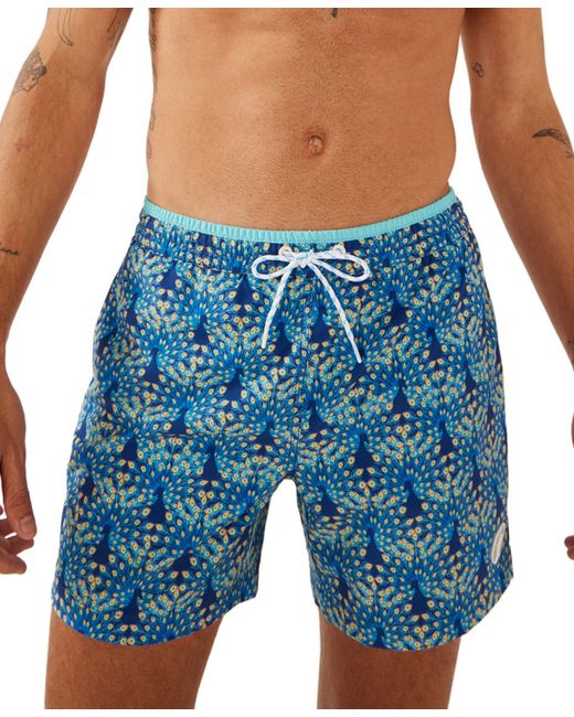 Chubbies The Fan Outs Quick-Dry 5-1/2 Swim Trunks