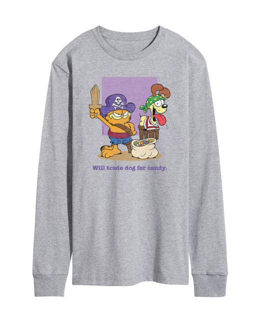Airwaves Garfield Trade Dog For Candy Long Sleeve T-shirt