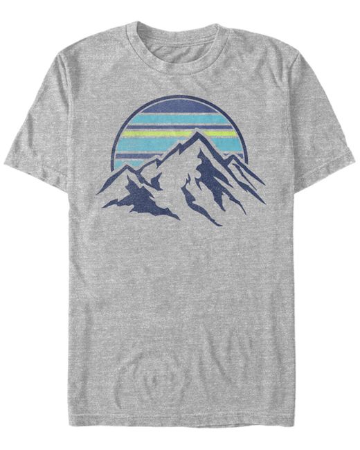 Fifth Sun Generic Additude Mount Range Pocket Short Sleeve T-shirt
