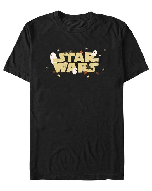 Fifth Sun Star Wars Mandalorian Haunted Logo Short Sleeves T-shirt