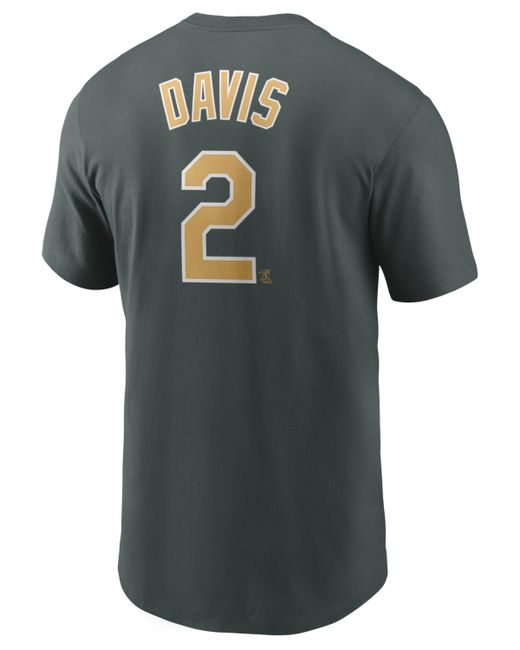 Nike Khris Davis Oakland Athletics Name and Number Player T-Shirt