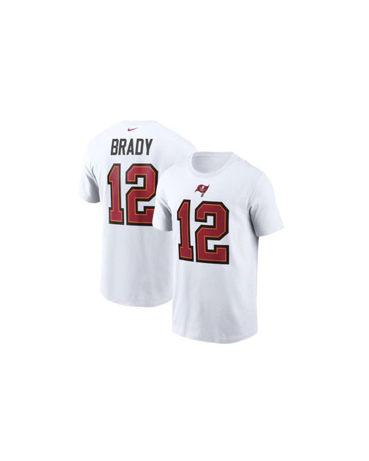 Nike Tampa Bay Buccaneers Pride Name and Number Wordmark T-Shirt Tom Brady