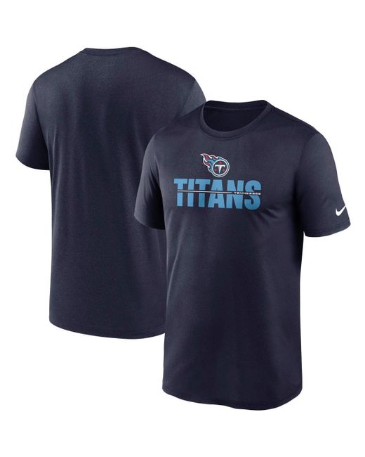 Nike Tennessee Titans Legend Microtype Performance T-shirt