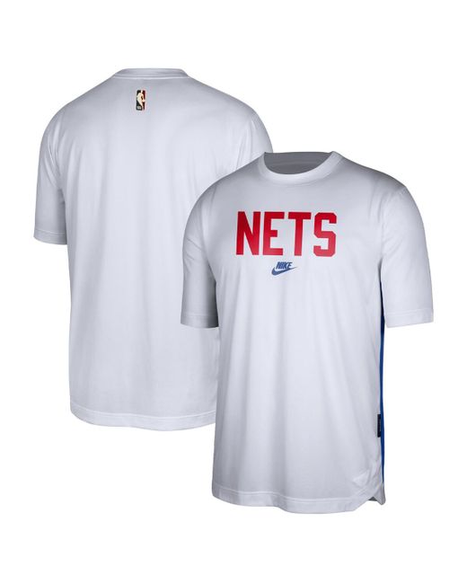 Nike Brooklyn Nets Hardwood Classics Pregame Warmup Shooting Performance T-shirt
