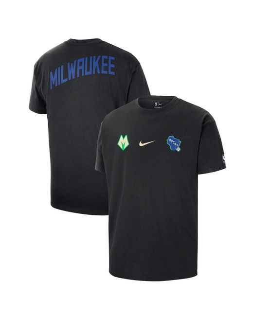 Nike Milwaukee Bucks 2023/24 City Edition Courtside Max90 T-shirt