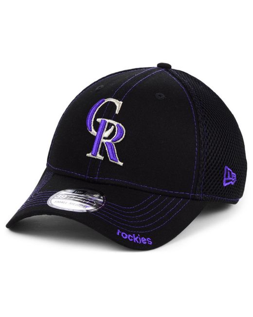 New Era Colorado Rockies Core Neo 39THIRTY Stretch Fitted Cap