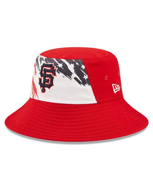 New Era San Francisco Giants 2022 4th of July Bucket Hat