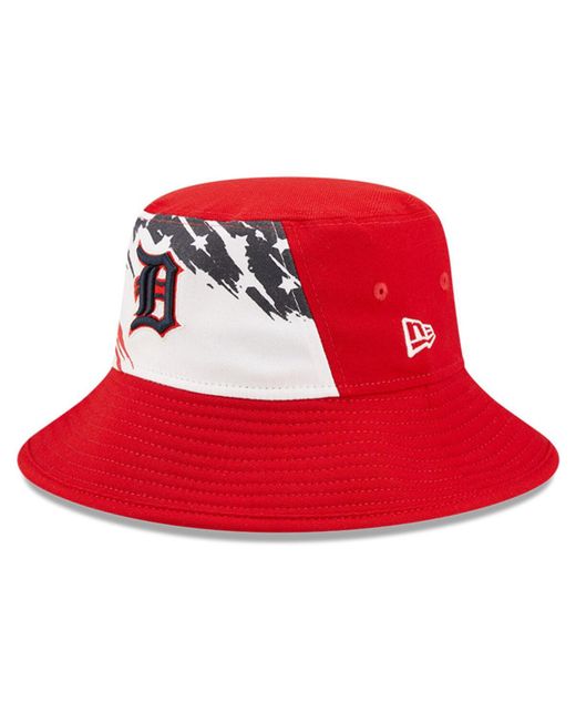 New Era Detroit Tigers 2022 4th of July Bucket Hat