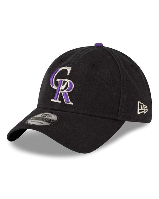 New Era Colorado Rockies Replica Core Classic 9TWENTY Adjustable Hat