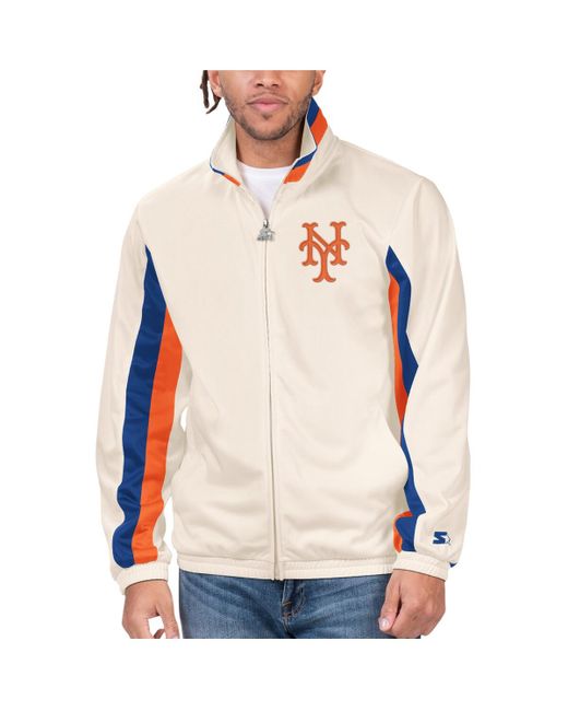 Starter New York Mets Rebound Cooperstown Collection Full-Zip Track Jacket