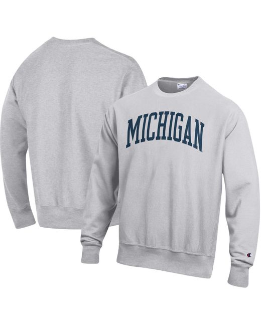 Champion Michigan Wolverines Arch Reverse Weave Pullover Sweatshirt