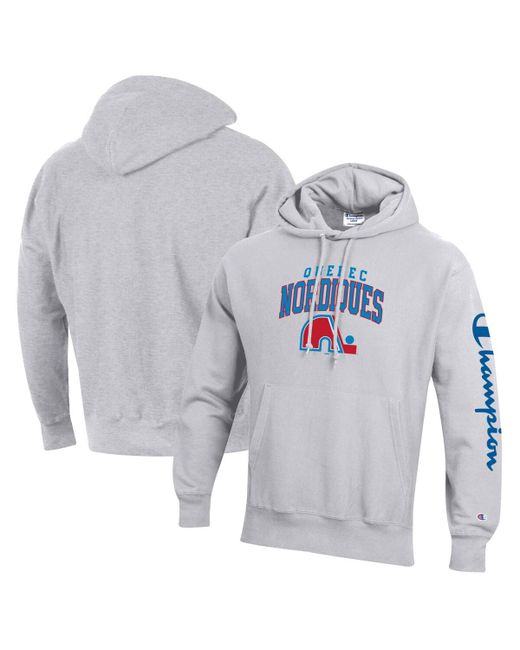 Champion Quebec Nordiques Reverse Weave Pullover Hoodie