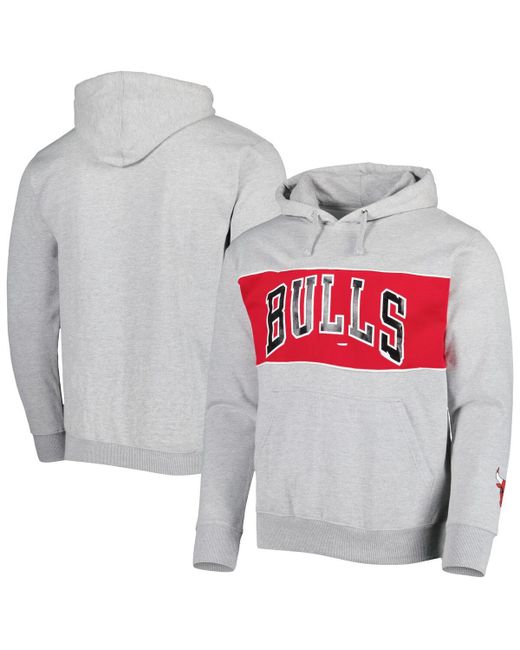 Fanatics Chicago Bulls Wordmark French Terry Pullover Hoodie