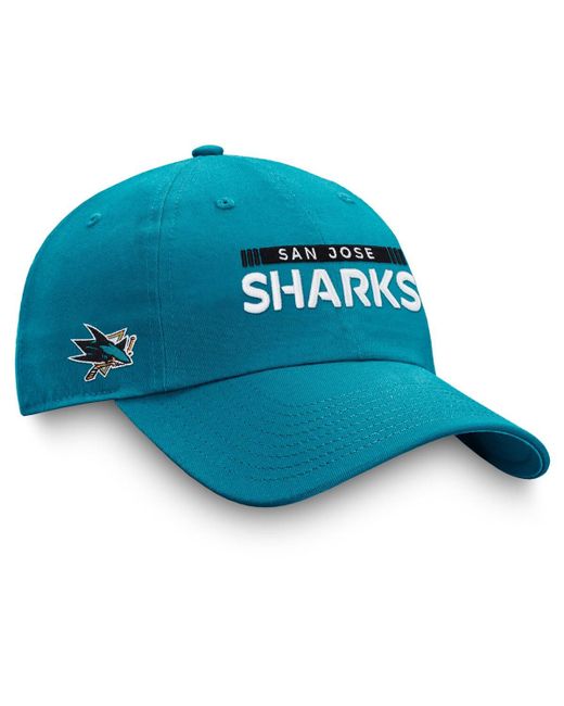 Fanatics San Jose Sharks Authentic Pro Rink Adjustable Hat
