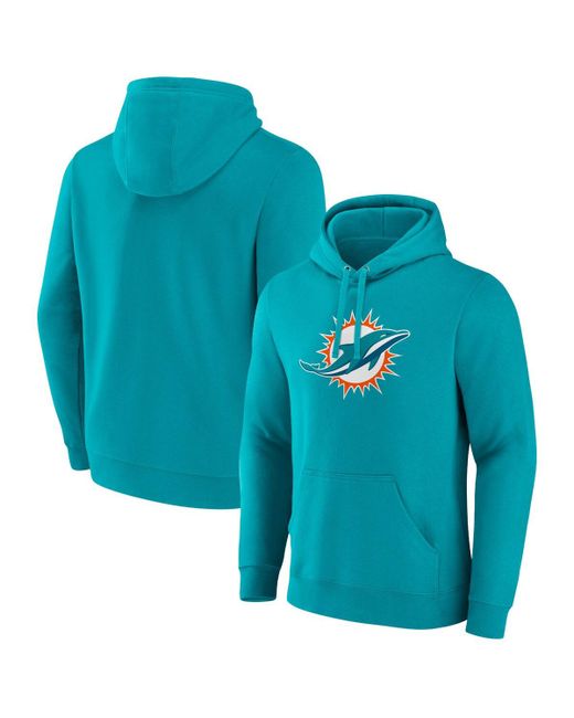Fanatics Miami Dolphins Primary Logo Fleece Pullover Hoodie