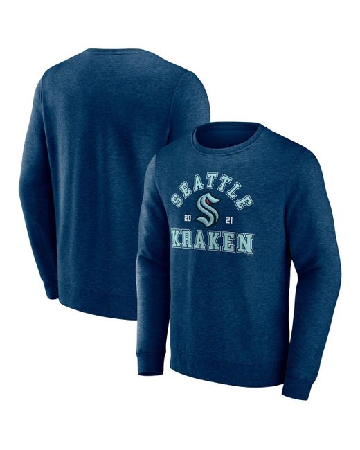 Fanatics Seattle Kraken Classic Arch Pullover Sweatshirt