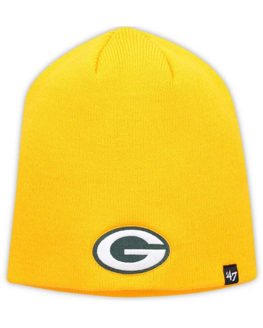 '47 Brand Green Bay Packers Secondary Logo Knit Beanie