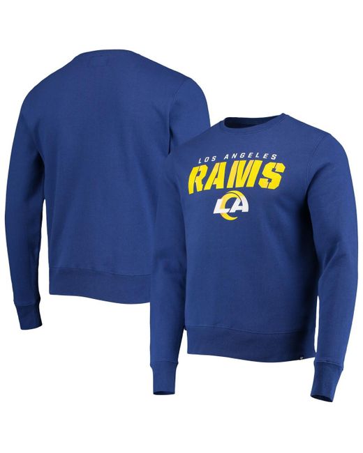 '47 Brand 47 Brand Los Angeles Rams Traction Headline Pullover Sweatshirt