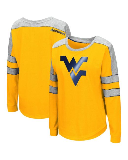 Colosseum West Virginia Mountaineers Trey Dolman Long Sleeve T-shirt