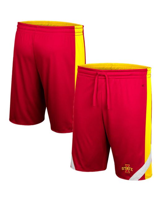 Colosseum Gold Iowa State Cyclones Am I Wrong Reversible Shorts