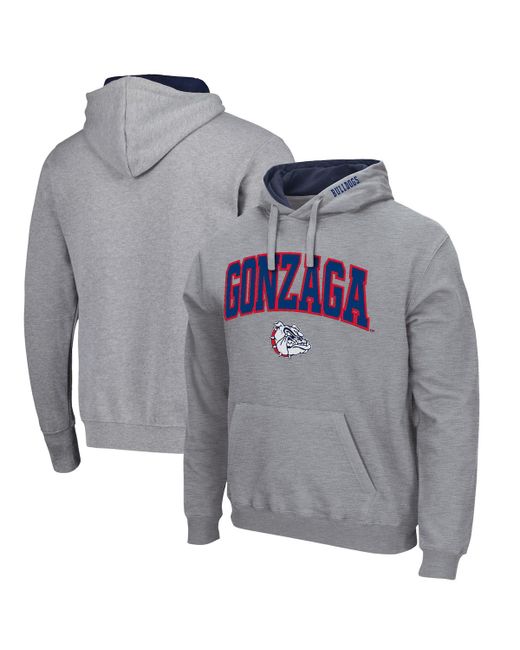 Colosseum Gonzaga Bulldogs Arch and Logo Pullover Hoodie