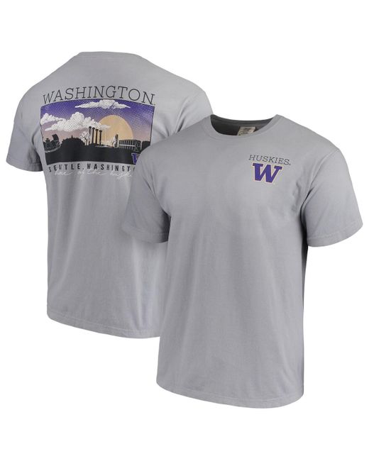 Image One Washington Huskies Comfort Colors Campus Scenery T-shirt