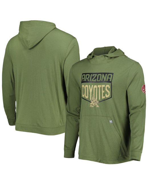 Levelwear Arizona Coyotes Thrive Tri-Blend Pullover Hoodie