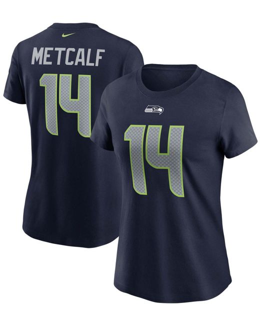 Nike Dk Metcalf College Seattle Seahawks Name Number T-shirt