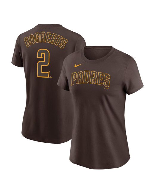 Nike Xander Bogaerts San Diego Padres Name and Number T-shirt
