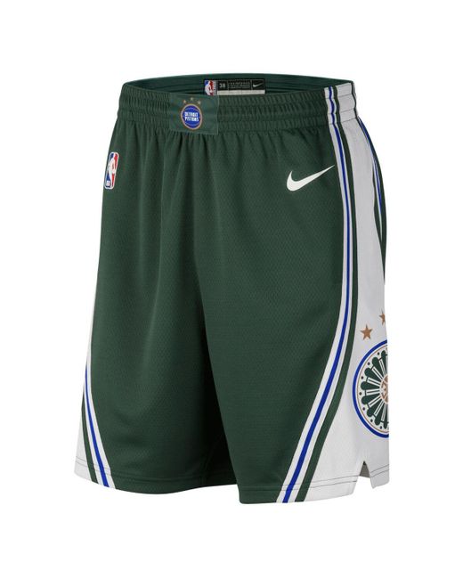 Nike Detroit Pistons 2022/23 City Edition Swingman Shorts