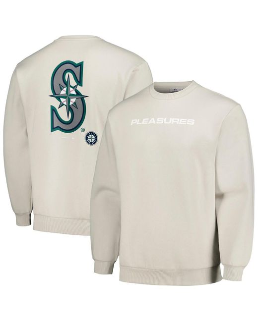 Pleasures Seattle Mariners Ballpark Pullover Sweatshirt