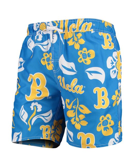 Wes & Willy Ucla Bruins Floral Volley Swim Trunks