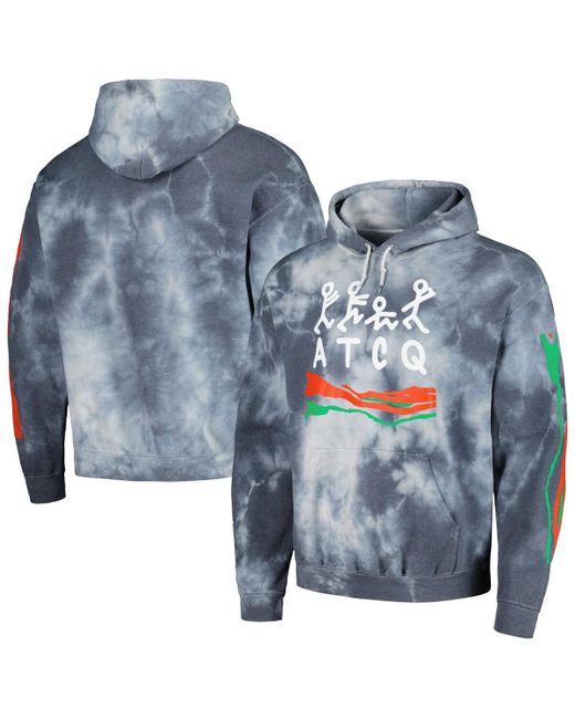 Philcos Distressed A Tribe Called Quest Washed Stick Figure Pullover Hoodie
