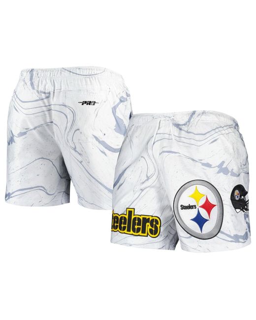 Pro Standard Pittsburgh Steelers Allover Marble Print Shorts