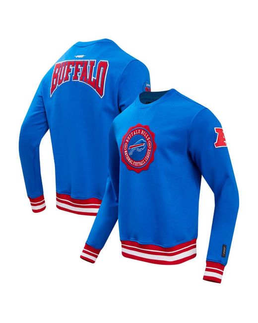 Pro Standard Buffalo Bills Crest Emblem Pullover Sweatshirt