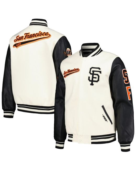 Pro Standard San Francisco Giants Script Tail Wool Full-Zip Varity Jacket