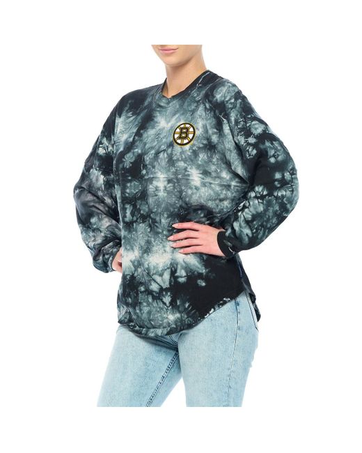 Fanatics Boston Bruins Crystal-Dye Long Sleeve T-shirt
