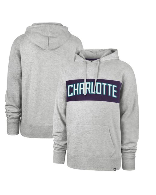 '47 Brand 47 Brand Charlotte Hornets 2021/22 City Edition Wordmark Chest Pass Pullover Hoodie