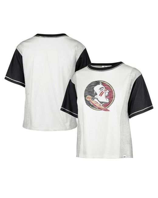 '47 Brand Womans 47 Brand Distressed Florida State Seminoles Premier Tilda T-shirt