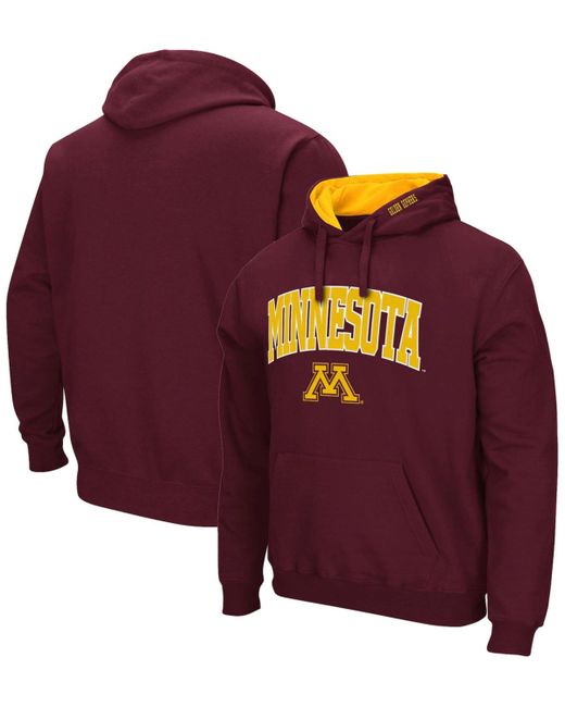 Colosseum Minnesota Gophers Arch Logo 3.0 Pullover Hoodie
