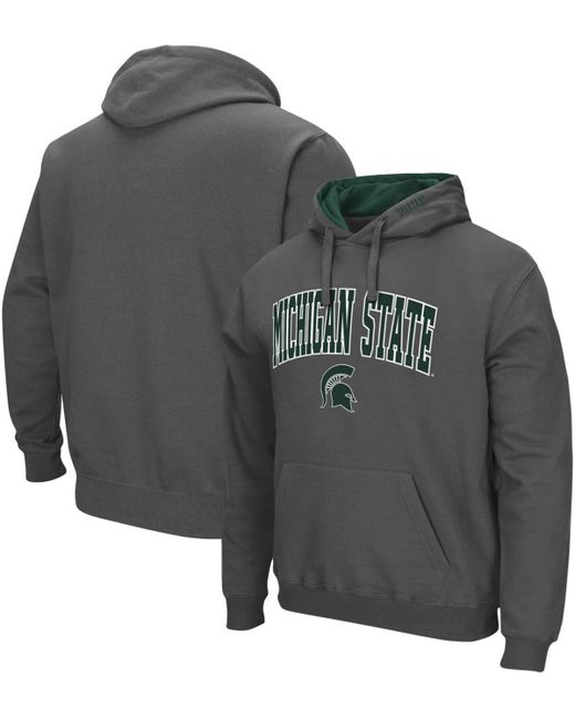 Colosseum Michigan State Spartans Arch Logo 3.0 Pullover Hoodie